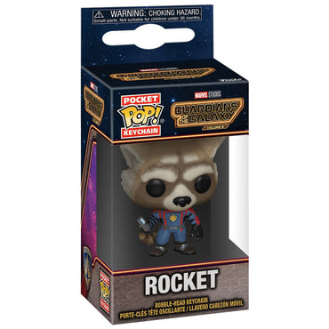 GUARDIANS OF THE GALAXY Guardians of the Galaxy - Rocket Pocket Pop! Key Chain