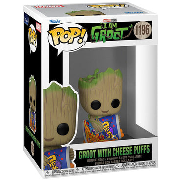 GUARDIANS OF THE GALAXY ガーディアンズ・オブ・ギャラクシー - I Am Groot with Cheese Puffs Pop! Vinyl Figure / フィギュア・人形