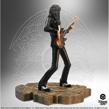 QUEEN クイーン (初来日50周年 ) - Queen II John Deacon Rock Iconz Statue / 世界限定3000 / スタチュー 【公式 / オフィシャル】