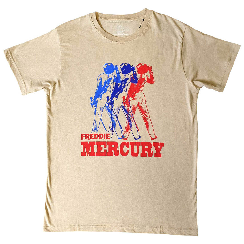 QUEEN クイーン (初来日50周年 ) - Multicolour Photo / Tシャツ / メンズ 【公式 / オフィシャル】