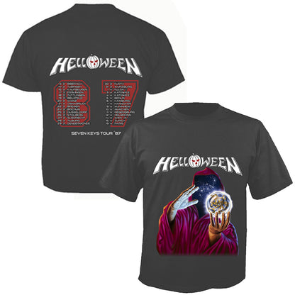 HELLOWEEN ハロウィン (デビュー 40周年 ) - KEEPERS TOUR / バックプリントあり / Tシャツ / メンズ 【公式 / オフィシャル】
