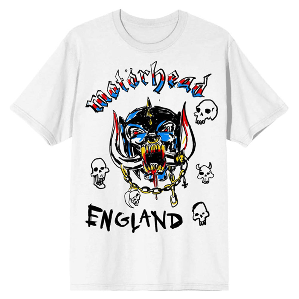 MOTORHEAD モーターヘッド (結成 50周年 ) - DOODLE / Tシャツ / メンズ 【公式 / オフィシャル】