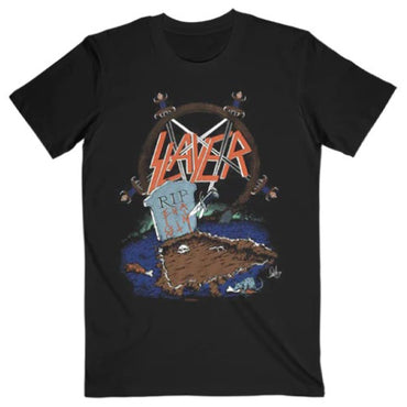 SLAYER スレイヤー (Kerry King 10月 来日 ) - OPEN GRAVE TOUR / バックプリントあり / Tシャツ / メンズ 【公式 / オフィシャル】