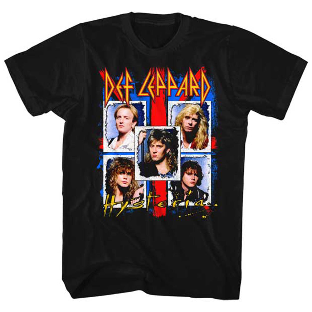【廃番ラスト販売/特別価格】DEF LEPPARD デフレパード (デビュー 45周年 ) - UGLY HYSTERIA / Tシャツ / メンズ 【公式 / オフィシャル】