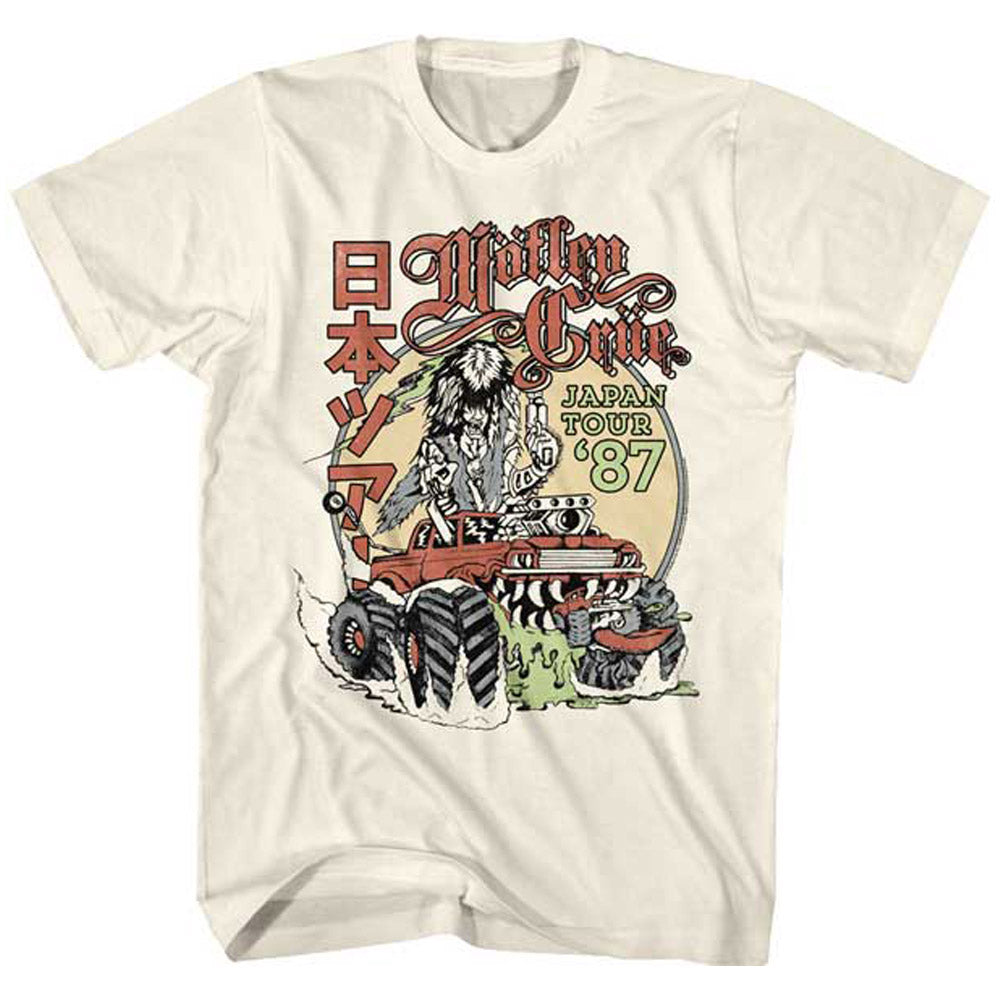 MOTLEY CRUE モトリークルー (来日 40周年 ) - JAPAN TOUR / Tシャツ / メンズ 【公式 / オフィシャル】