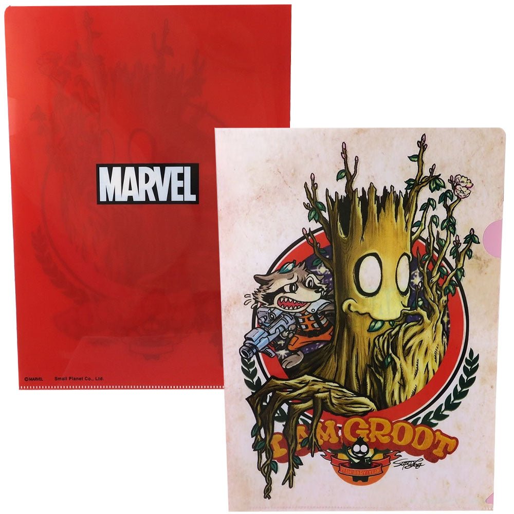 GUARDIANS OF THE GALAXY ガーディアンズ・オブ・ギャラクシー - Groot / A4クリアファイル / ファイル・バインダー - PGS