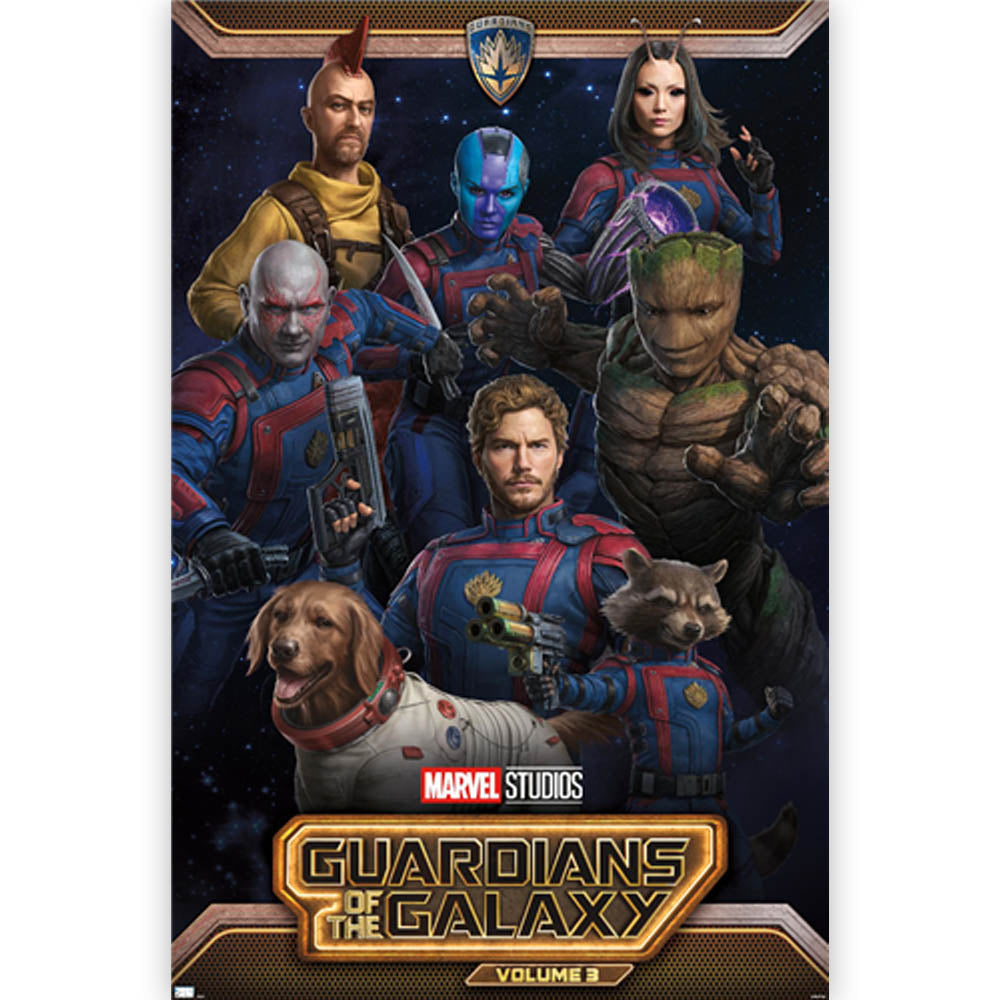 GUARDIANS OF THE GALAXY ガーディアンズ・オブ・ギャラクシー - GROUP / ポスター 【公式 / オフィシャル】
