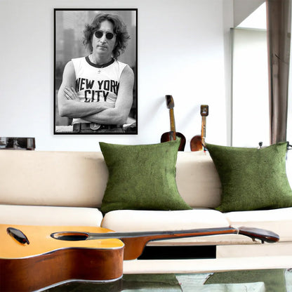 JOHN LENNON ジョンレノン (生誕 85年 ) - NYC - BOB GRUEN / ポスター 【公式 / オフィシャル】