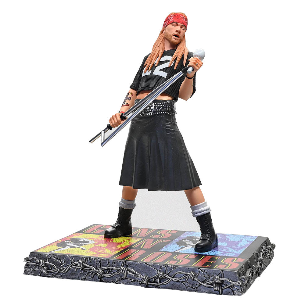 GUNS N ROSES ガンズアンドローゼズ (デビュー 40周年 ) - Axl Rose II Rock Iconz / 世界限定3000 / スタチュー - PGS