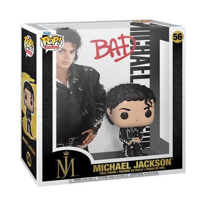 MICHAEL JACKSON Michael Jackson (2026 Movie Release) - Bad Pop! Album Figure #56 with Case / Figure/Doll