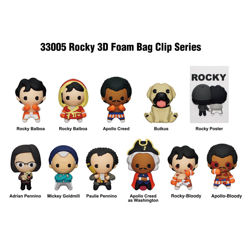 ROCKY ロッキー - 3D フォーム バッグ クリップ / フィギュア・人形 【公式 / オフィシャル】