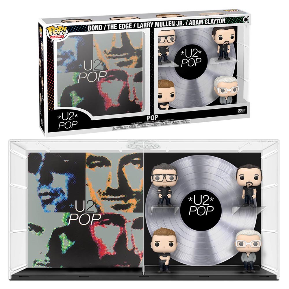 U2 - (結成 50周年 ) - Pop Deluxe Pop! Album Figure / ディスプレイハードケース付き