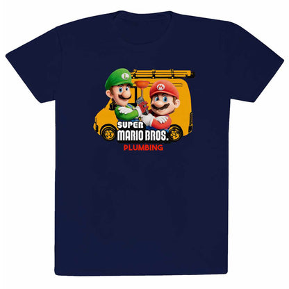 SUPER MARIO スーパーマリオ (40周年 ) - PLUMBING / Tシャツ / メンズ 【公式 / オフィシャル】
