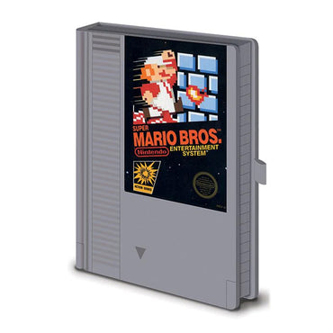 SUPER MARIO スーパーマリオ (40周年 ) - Super Mario Bros / Premium A5 / ノート・メモ帳 【公式 / オフィシャル】