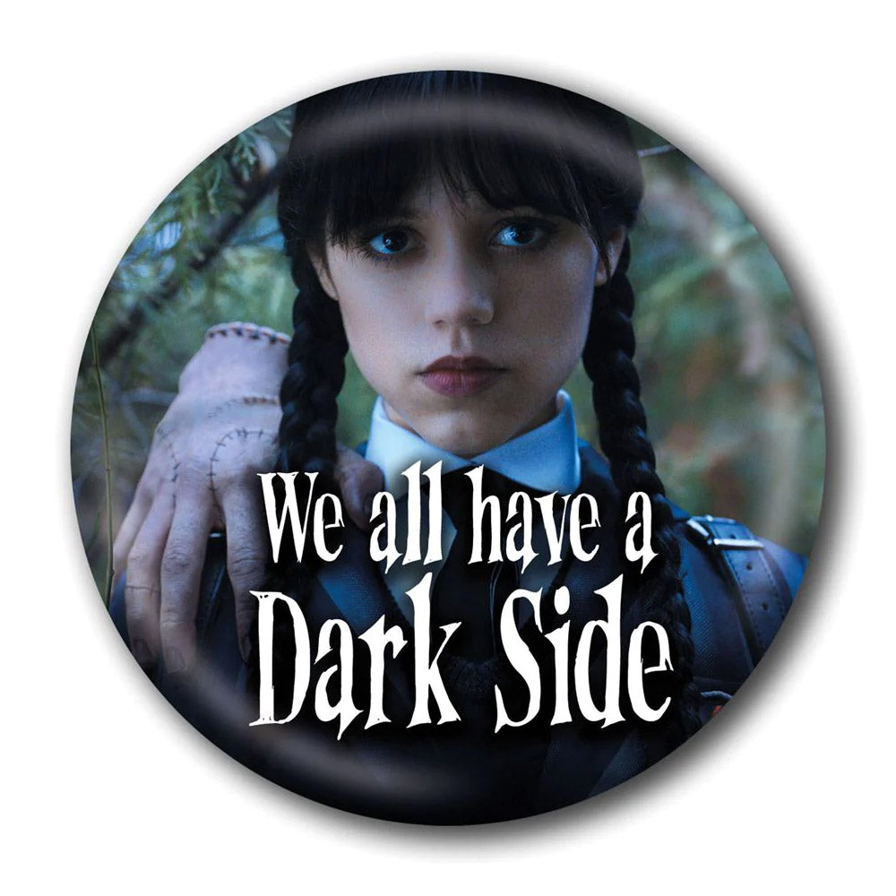 WEDNESDAY ウェンズデー (シーズン2 8月6日 配信 ) - Dark Side / バッジ 【公式 / オフィシャル】