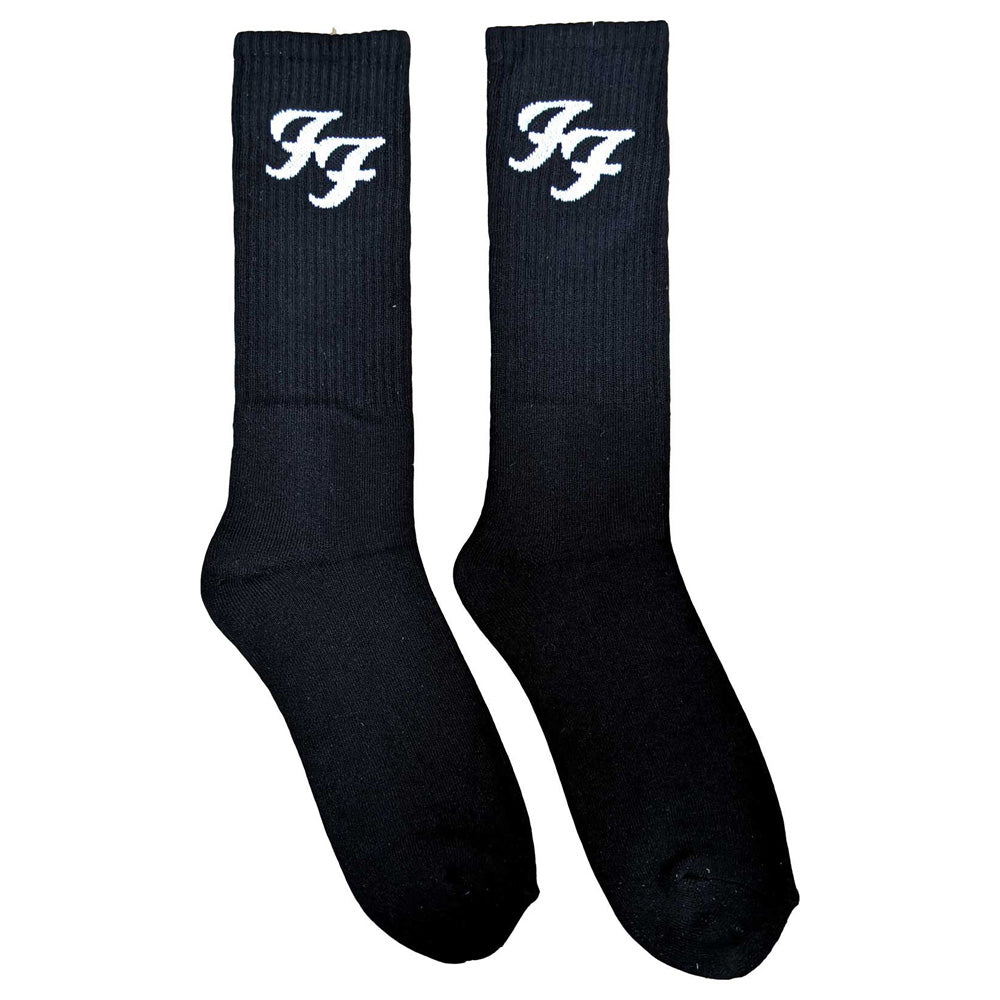 FOO FIGHTERS フーファイターズ (10月 来日 ) - White FF / ソックス / メンズ 【公式 / オフィシャル】