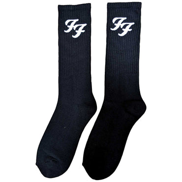 FOO FIGHTERS フーファイターズ (10月 来日 ) - White FF / ソックス / メンズ 【公式 / オフィシャル】