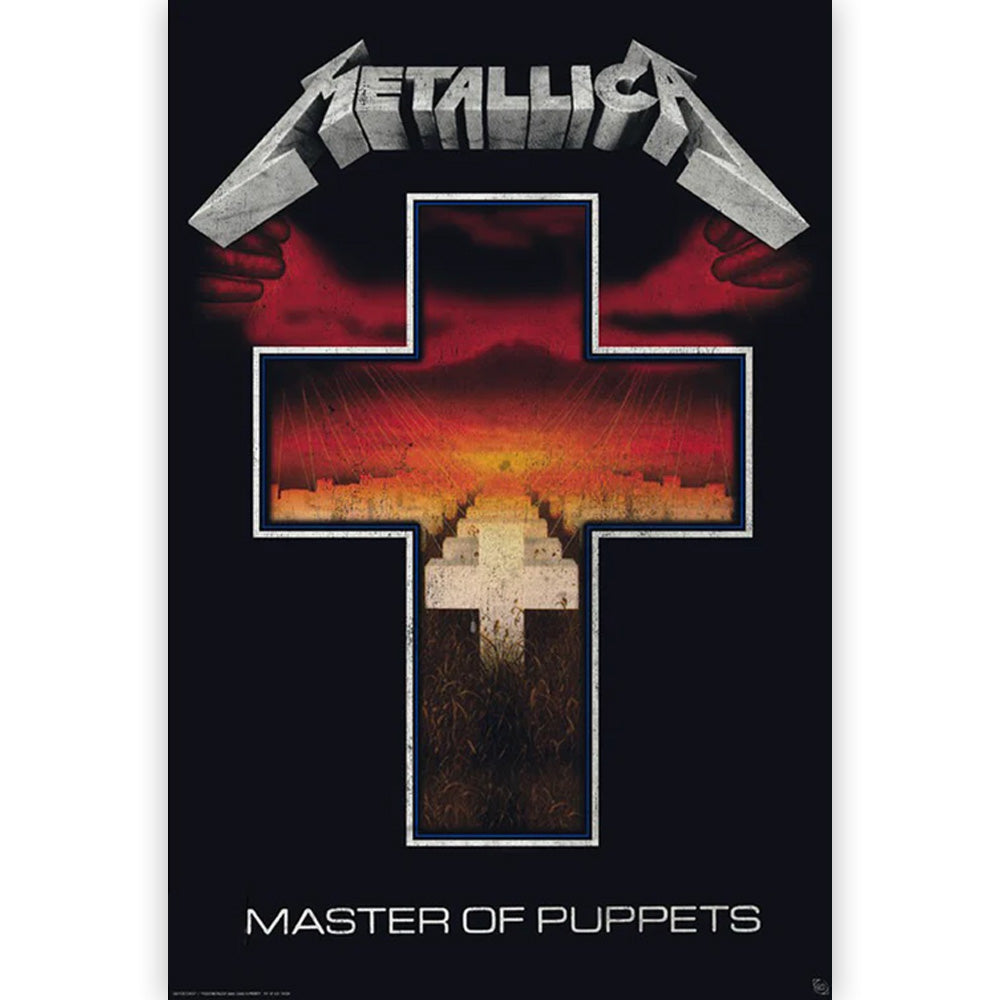 METALLICA - (結成 45周年 ) - Master of Puppets Album Cover