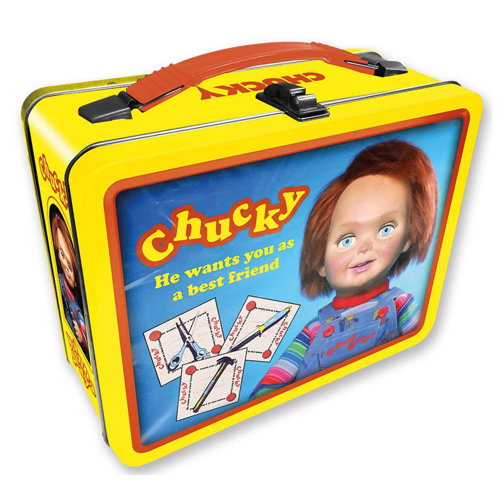 CHILD'S PLAY チャイルドプレイ - CHUCKY GEN 2 FUN BOX / Tin Tote / バッグ 【公式 / オフィシャル】