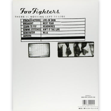 FOO FIGHTERS Foo Fighters (30th Anniversary) - Band Score Foo Fighters There Is Nothing Left To Lose / Foreign Books / Sheet Music