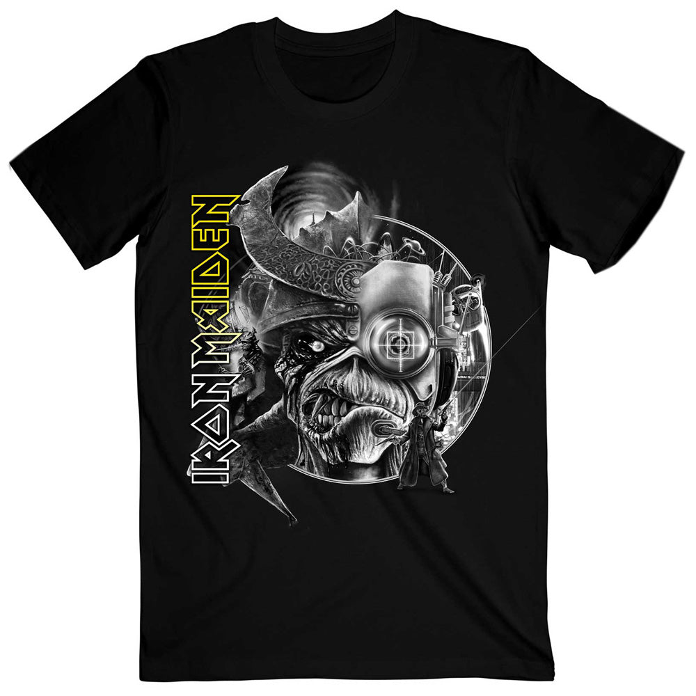 IRON MAIDEN アイアンメイデン (来日 45周年 ) - The Future Past Tour '23 Greyscale / Tシャツ / メンズ - PGS