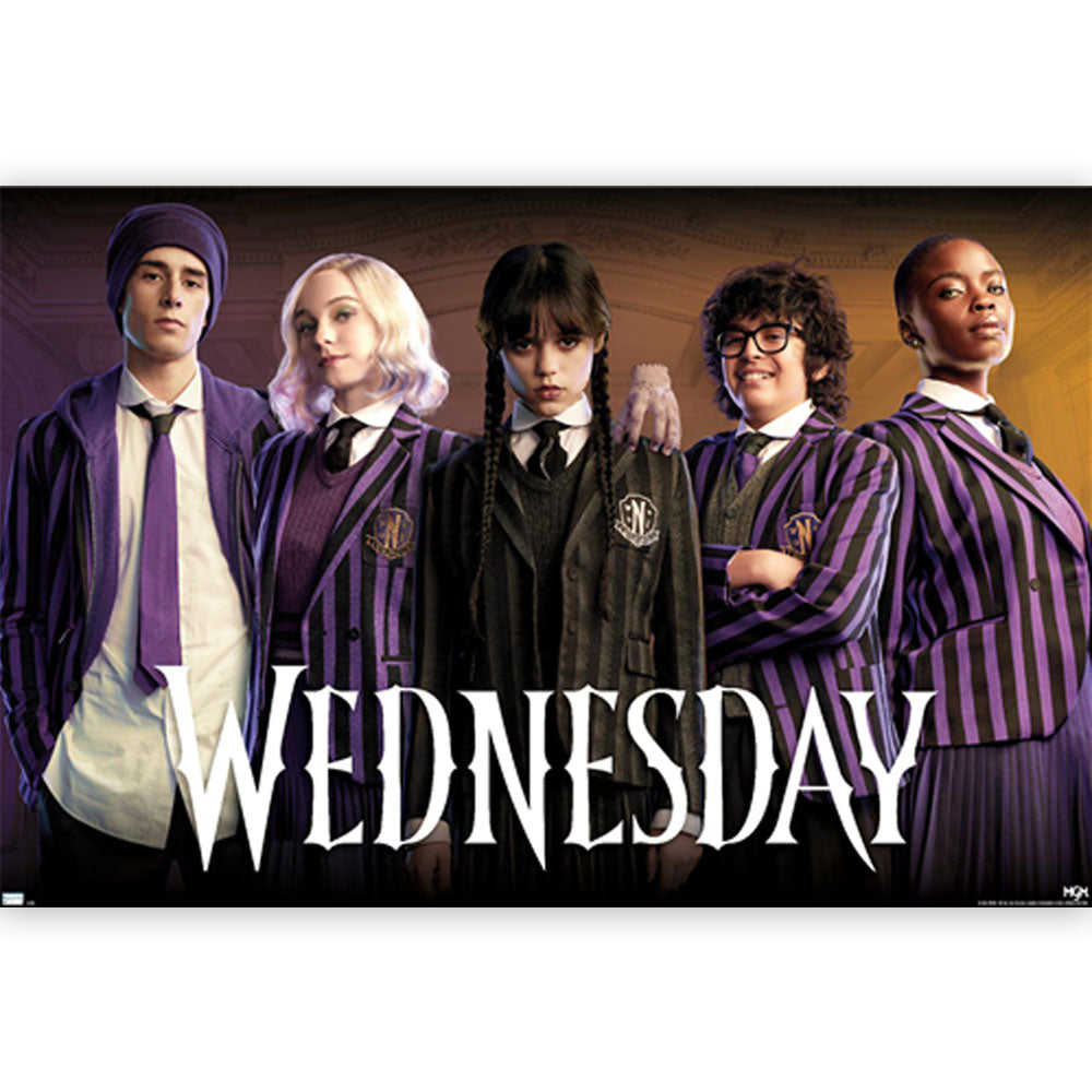 WEDNESDAY ウェンズデー (シーズン2 8月6日 配信 ) - GROUP / ポスター 【公式 / オフィシャル】