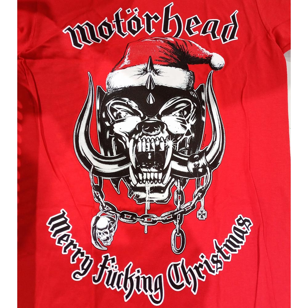 MOTORHEAD モーターヘッド (結成 50周年 ) - 【クリスマス限定】Christmas 2017 / バックプリントあり / Tシャツ / メンズ