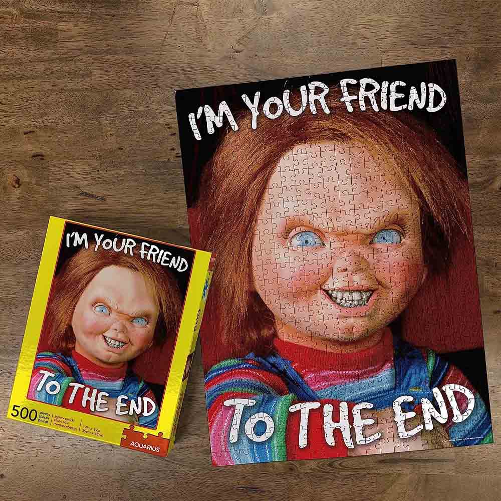 CHILD'S PLAY - I'M YOUR FRIEND TO THE END / 500 Piece / Jigsaw Puzzle
