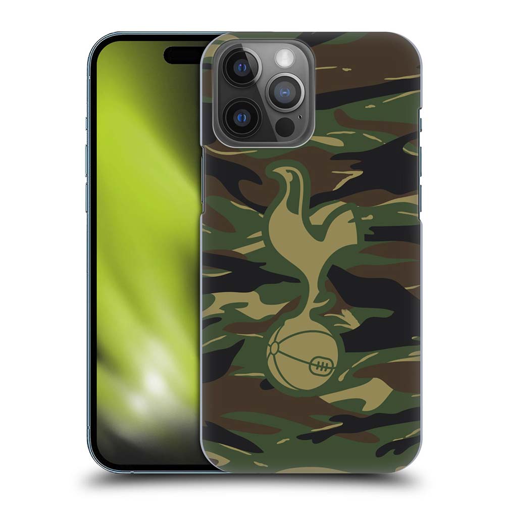 TOTTENHAM HOTSPUR FC - Badge / Woodland Camouflage ハード case