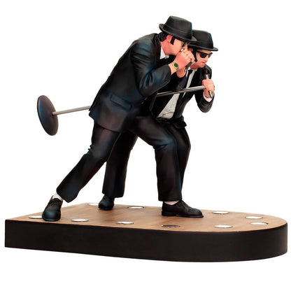 BLUES BROTHERS (45th Anniversary) - Jake and Elwood Blues Singing 1:10 Scale Figure with Lighted Base / Figures &amp; Dolls