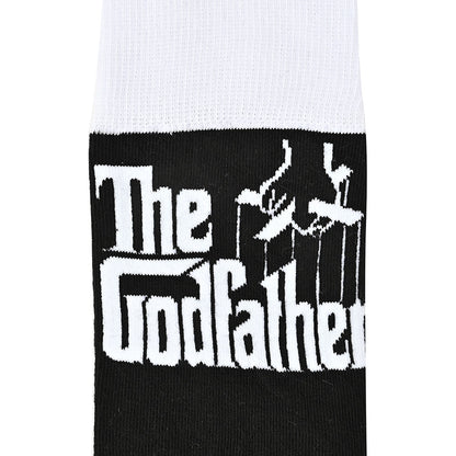GODFATHER ゴッドファーザー (GODFATHER 3 公開35周年 ) - Logo White / ソックス / メンズ 【公式 / オフィシャル】