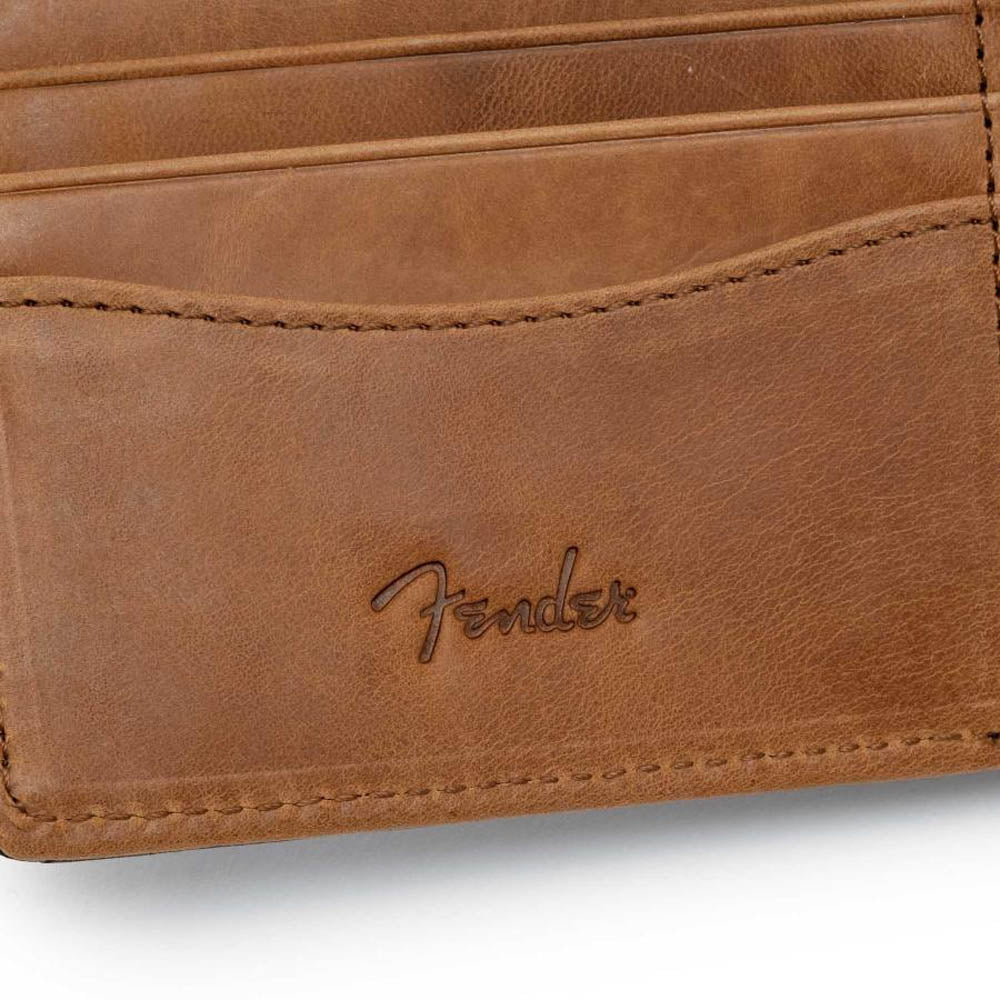 
                  
                    【予約商品】 FENDER フェンダー (設立 80周年 ) - 札入れ / Brown / 財布 【公式 / オフィシャル】
                  
                
