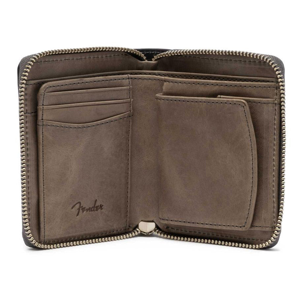 【予約商品】 FENDER フェンダー (設立 80周年 ) - 深札入れ / Gray / 財布