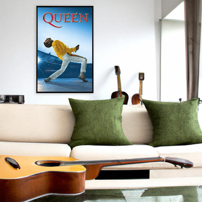 QUEEN (50th Anniversary of First Visit to Japan) - Wembley / Poster