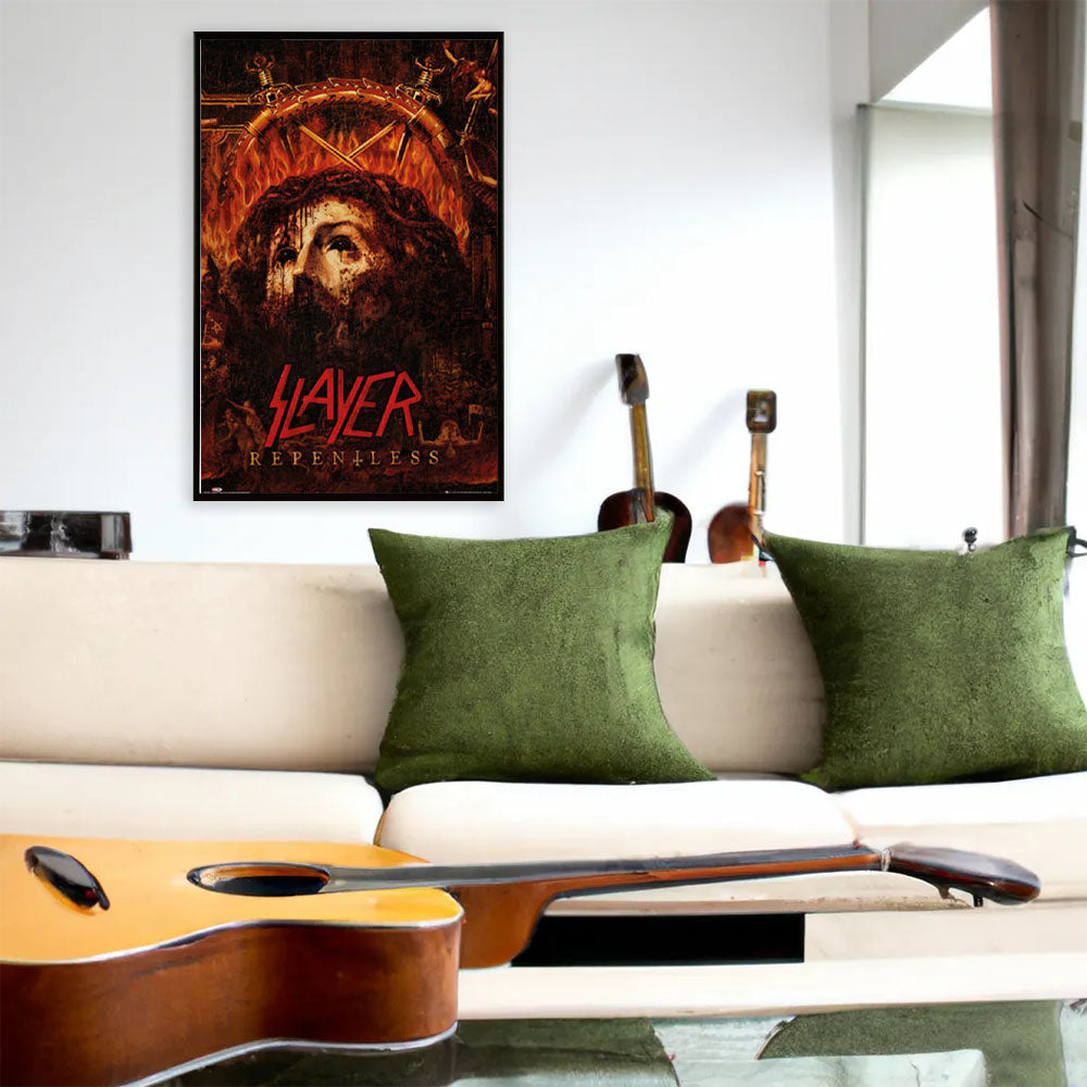 SLAYER スレイヤー (Kerry King 10月 来日 ) - Repentless / ポスター