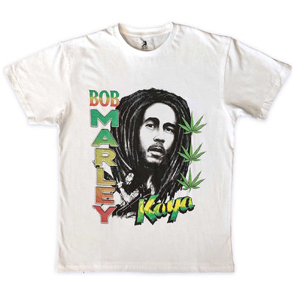 BOB MARLEY ボブマーリー (生誕 80年 ) - Kaya Illustration / Tシャツ / メンズ 【公式 / オフィシャル】