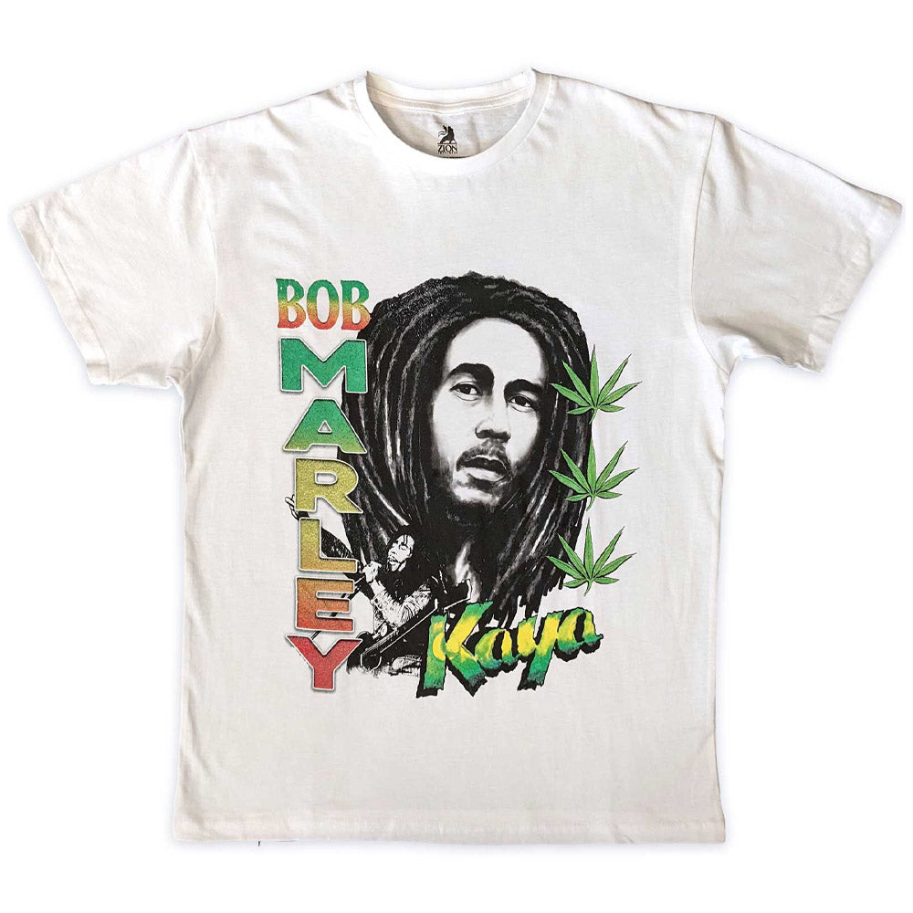 BOB MARLEY ボブマーリー (生誕 80年 ) - Kaya Illustration / Tシャツ / メンズ 【公式 / オフィシャル】