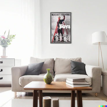 THE BOYS - Homelander Stencil / Poster
