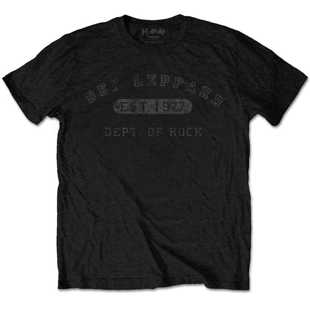 DEF LEPPARD デフレパード (デビュー 45周年 ) - Collegiate Logo / Tシャツ / メンズ 【公式 / オフィシャル】