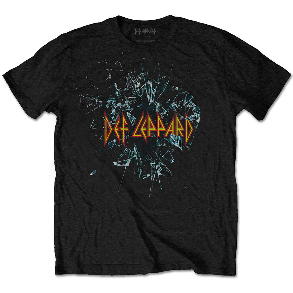 【廃番ラスト販売/特別価格】DEF LEPPARD デフレパード (デビュー 45周年 ) - Shatter / Tシャツ / メンズ 【公式 / オフィシャル】