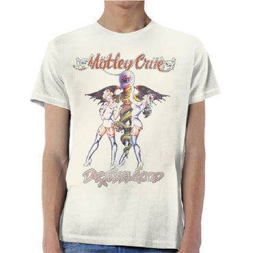 MOTLEY CRUE モトリークルー (来日 40周年 ) - Dr Feelgood Vintage / Tシャツ / メンズ 【公式 / オフィシャル】