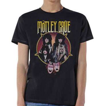 MOTLEY CRUE モトリークルー (来日 40周年 ) - Theatre Pentagram / Tシャツ / メンズ 【公式 / オフィシャル】