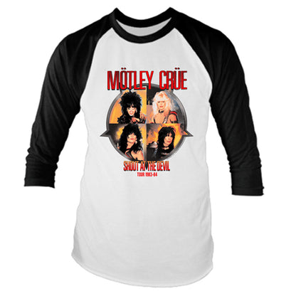 MOTLEY CRUE - (結成 45周年 ) - SHOUT / ラグラン七分袖