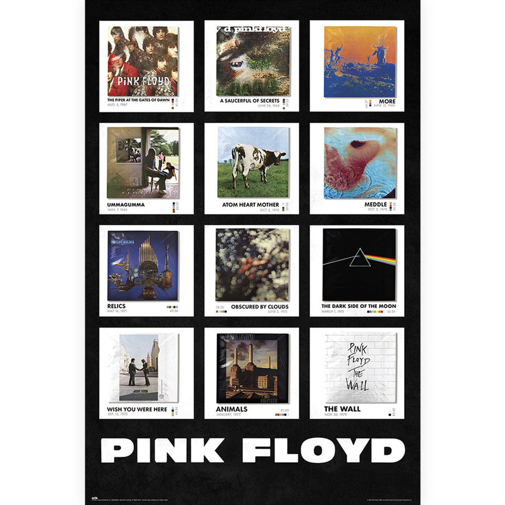 PINK FLOYD  ピンクフロイド (結成 60周年 ) - COVERS / ポスター 【公式 / オフィシャル】