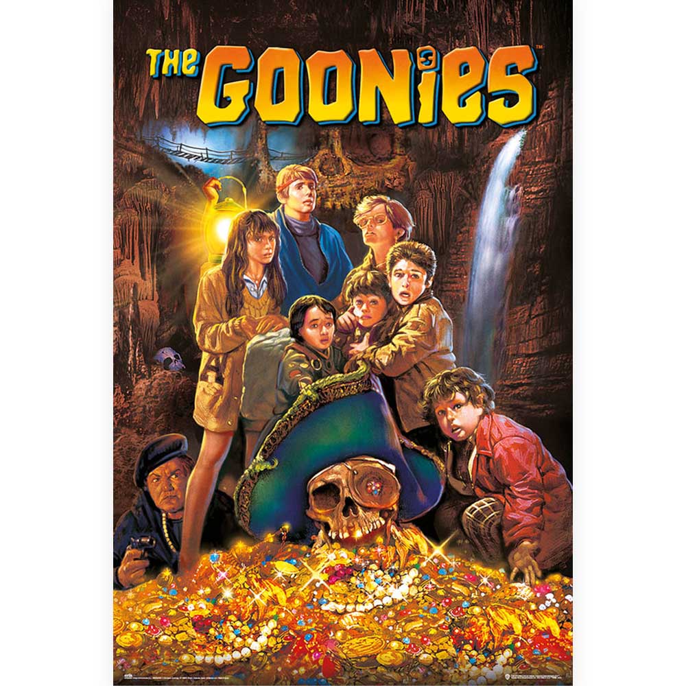 GOONIES グーニーズ (公開 40周年 ) - TREASURE / ポスター 【公式 / オフィシャル】