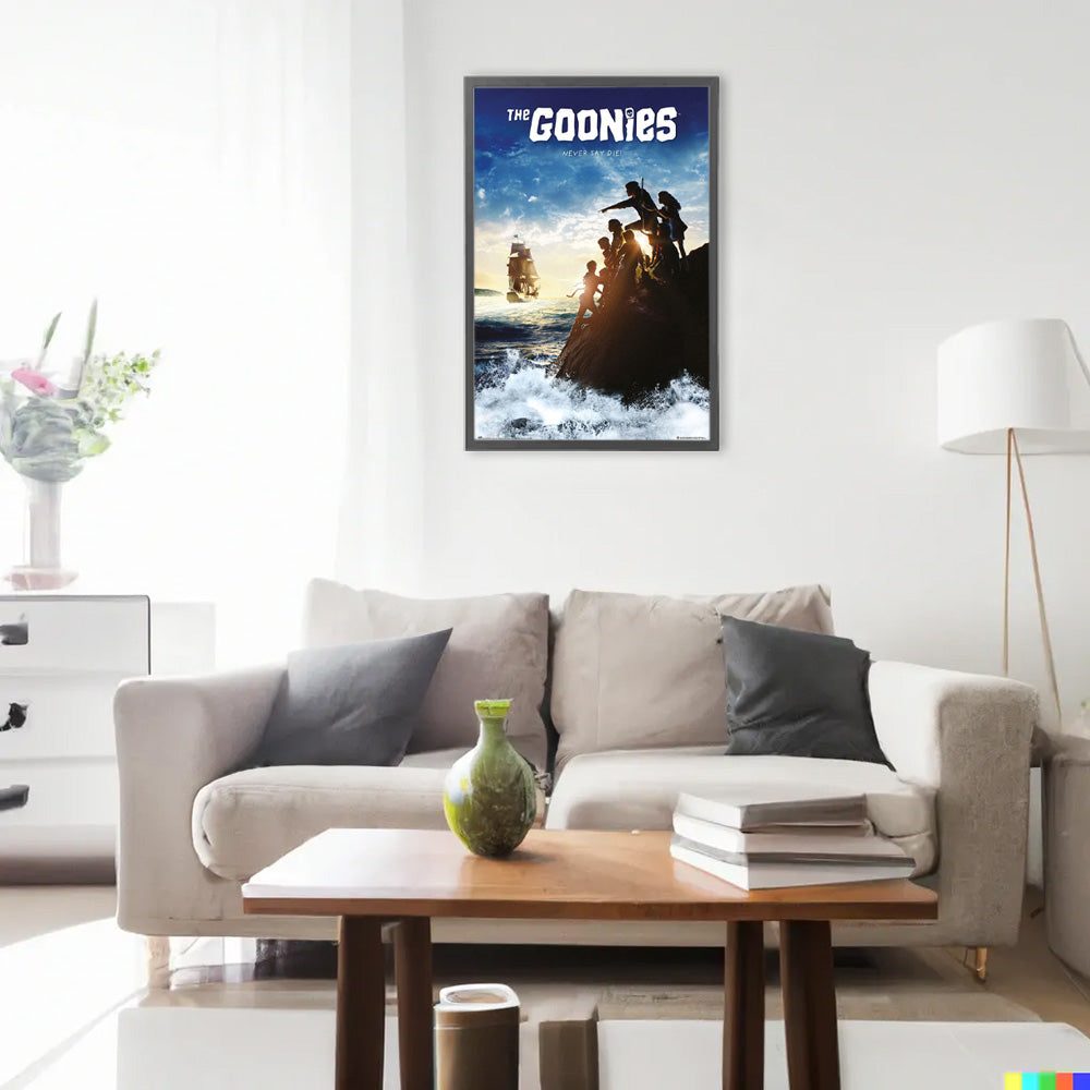 GOONIES グーニーズ (公開 40周年 ) - NEVER SAY DIE! / ポスター 【公式 / オフィシャル】