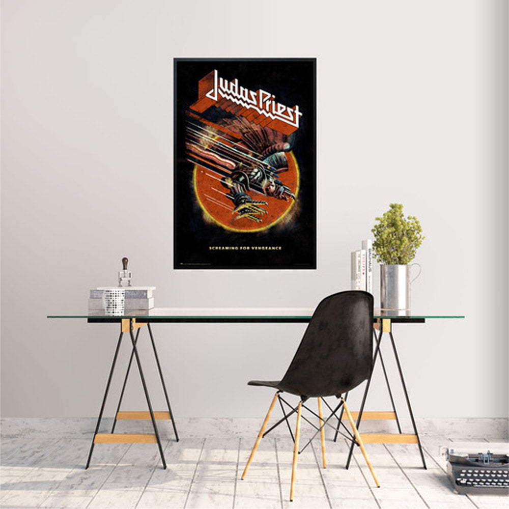 JUDAS PRIEST ジューダスプリースト - SCREAMING FOR VENGEANCE / ポスター
