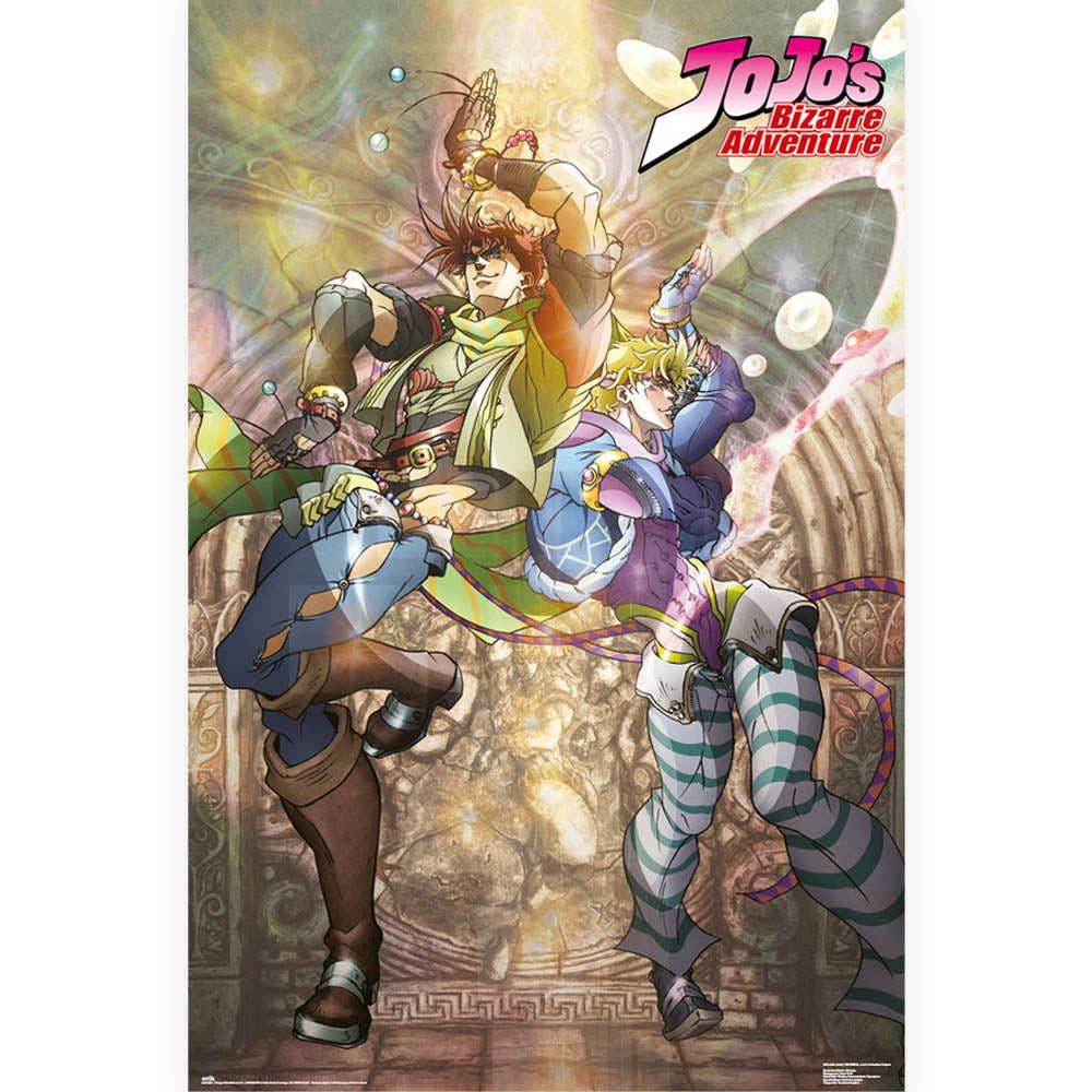 JOJO'S BIZARRE ADVENTURE ジョジョの奇妙な冒険 - JOSEPH JOESTAR & CAESAR ZEPPELI / ポスター - PGS