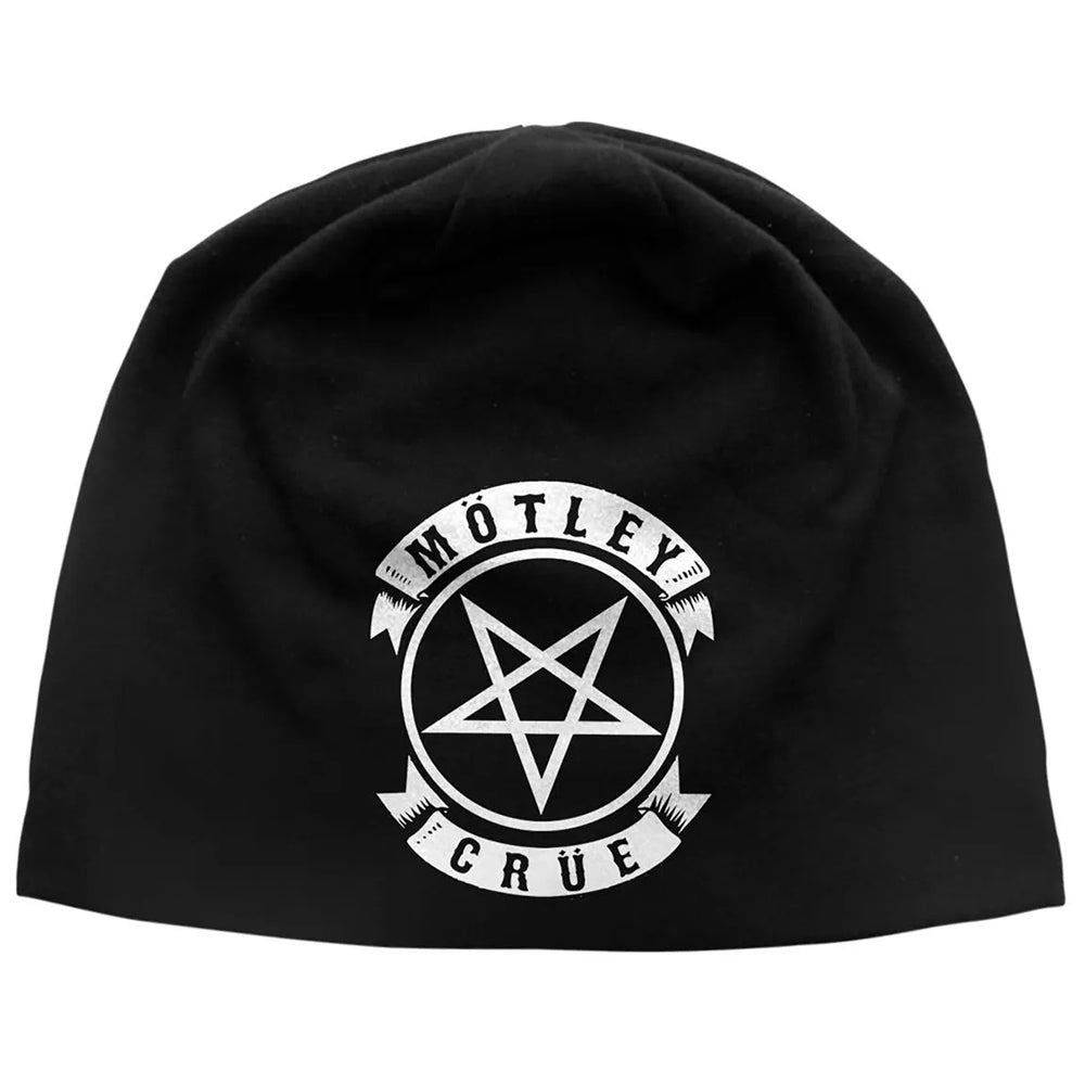 MOTLEY CRUE モトリークルー (来日 40周年 ) - PENTAGRAM / ビーニー 【公式 / オフィシャル】