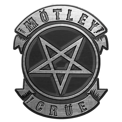 MOTLEY CRUE - (来日 40周年 ) - PENTAGRAM / Enamel In-Fill